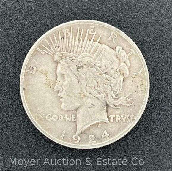 1924-P Peace Silver Dollar image