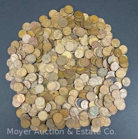 (500) Asst. Wheat Pennies image