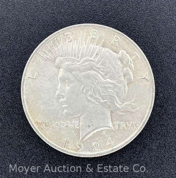 1924-P Peace Silver Dollar image