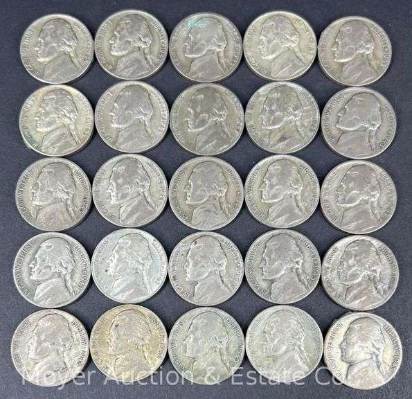 (25) Silver War Nickels image