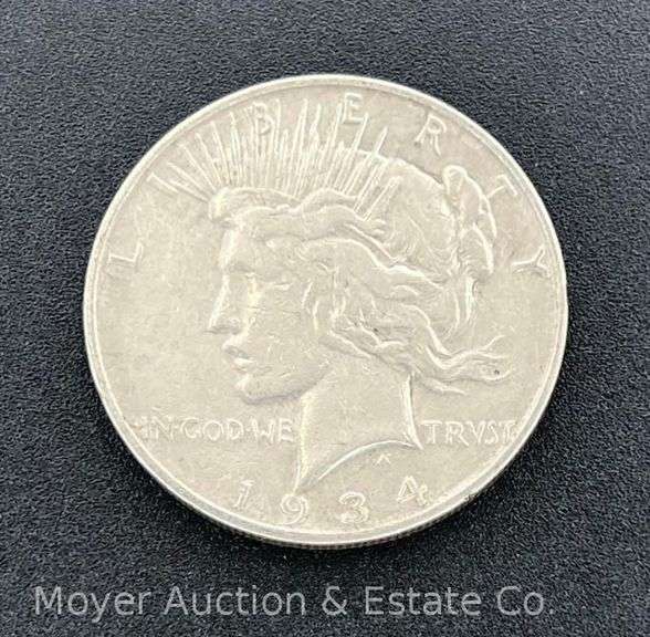 1934-D Peace Silver Dollar image