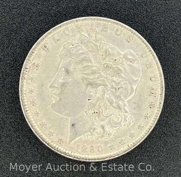 1890-P Morgan Silver Dollar image