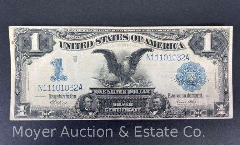 1899 $1 Silver Certificate, Large Note