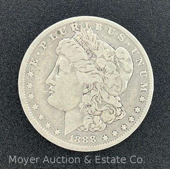 1888-O Morgan Silver Dollar image