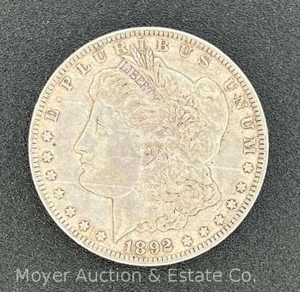 1892-O Morgan Silver Dollar image