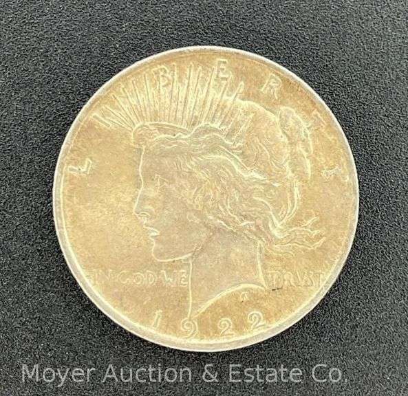 1922-P Peace Silver Dollar image