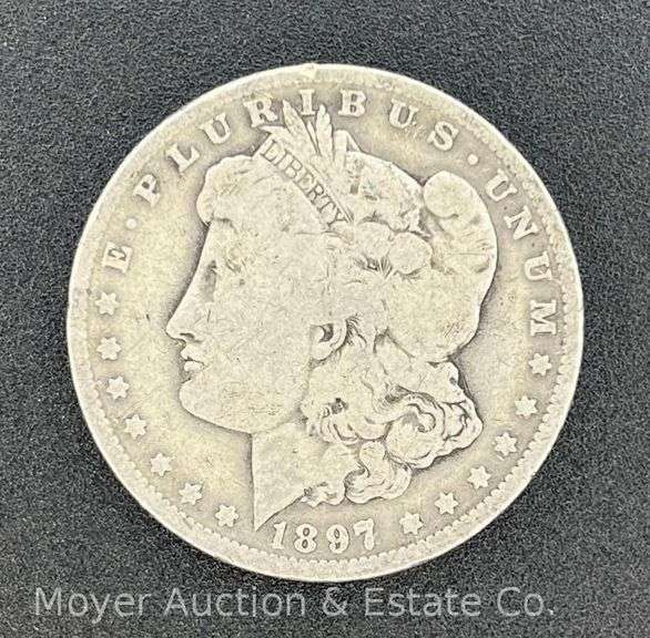1897-O Morgan Silver Dollar image