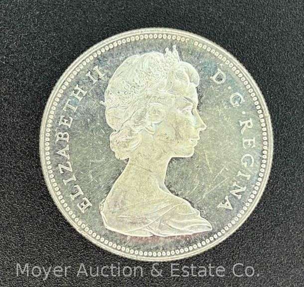1965 Canadian Silver Dollar image