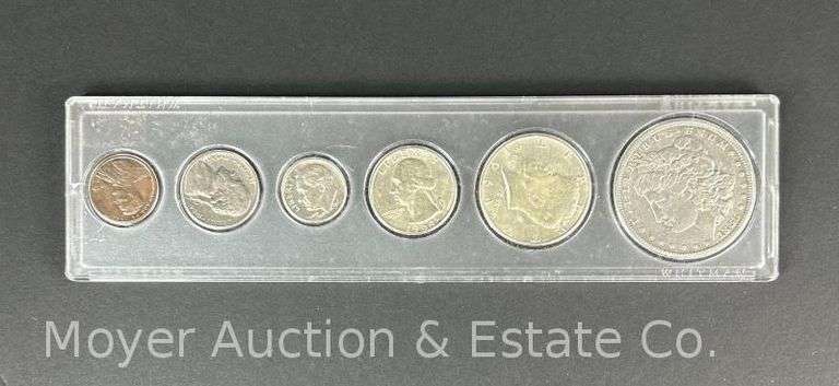 Six-Coin Set, in Plastic Case image