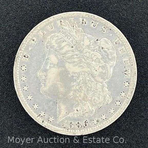 1886-O Morgan Silver Dollar image