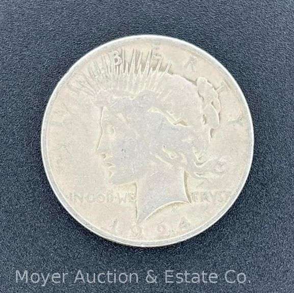 1924-P Peace Silver Dollar image