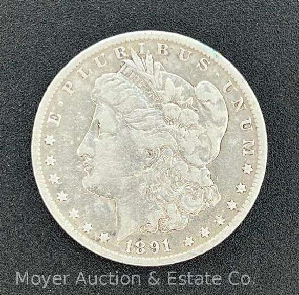 1891-CC Morgan Silver Dollar image
