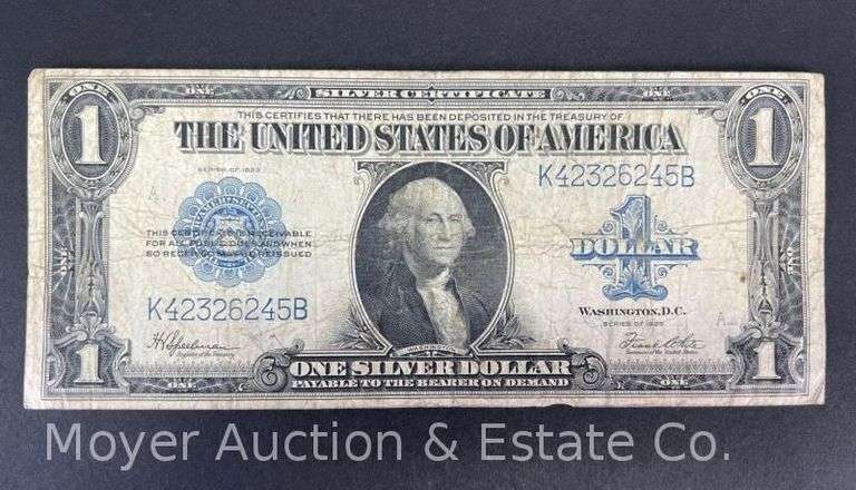 1923 $1 Silver Certificate, Large Note