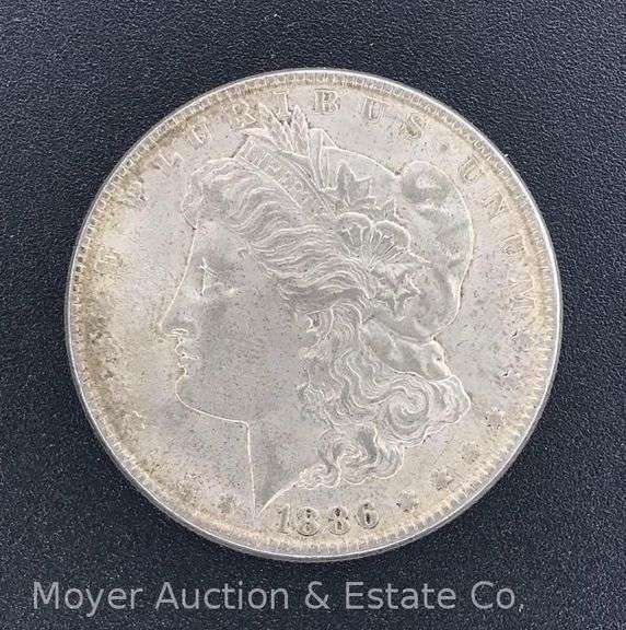 1886-P Morgan Silver Dollar image
