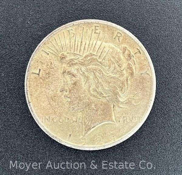 1927-P Peace Silver Dollar image