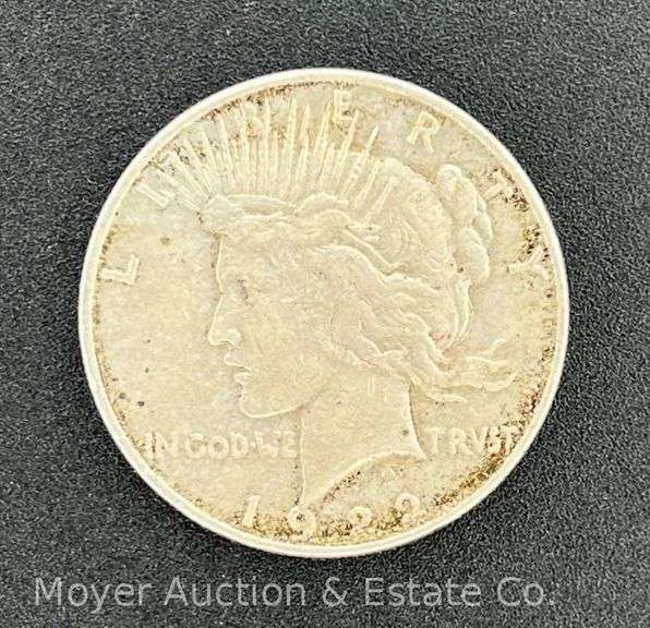1922-P Peace Silver Dollar image
