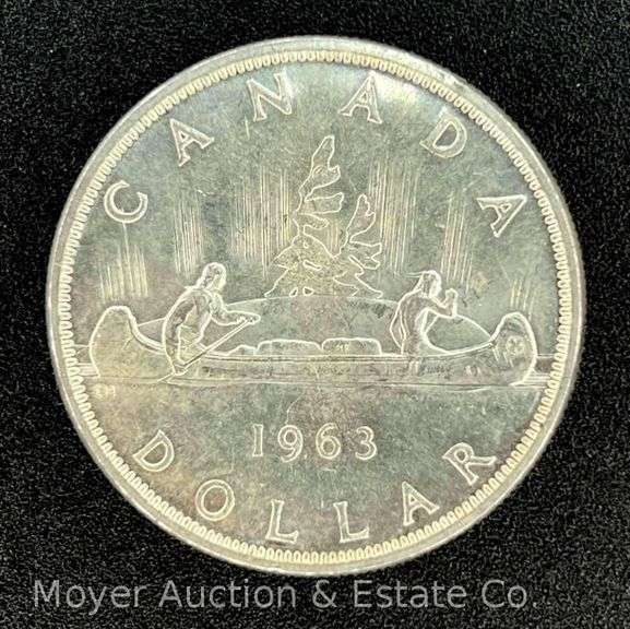 1963 Canadian Silver Dollar image
