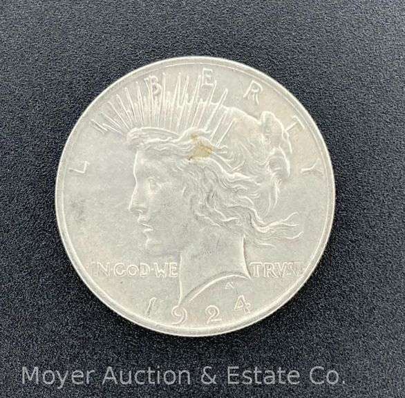 1924-P Peace Silver Dollar image
