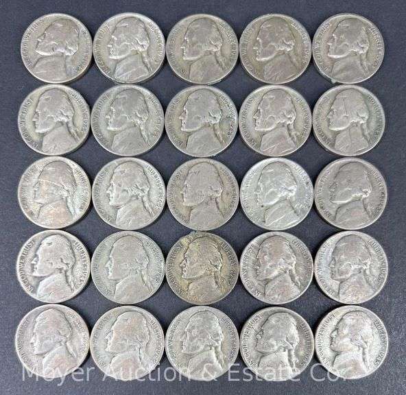 (25) Silver War Nickels image
