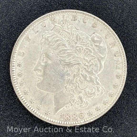 1886-P Morgan Silver Dollar image
