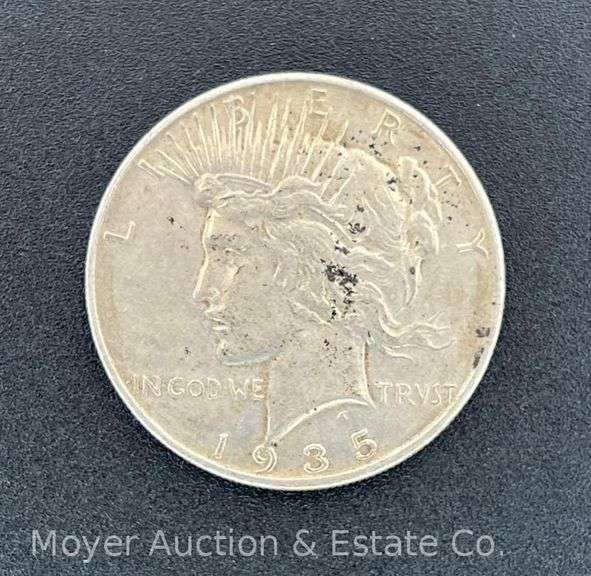 1935-P Peace Silver Dollar image