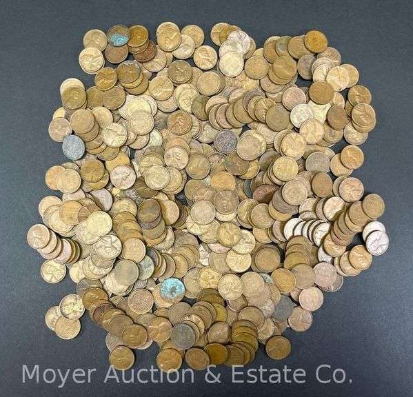 (500) Asst. Wheat Pennies image