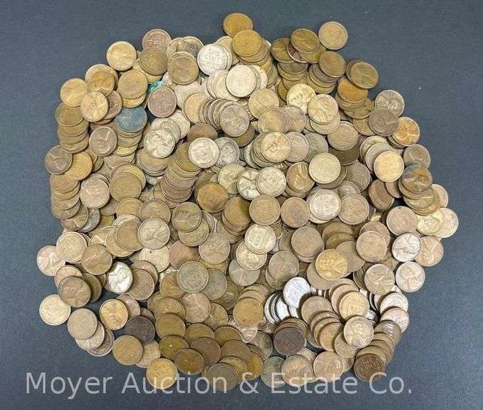 (500) Asst. Wheat Pennies image