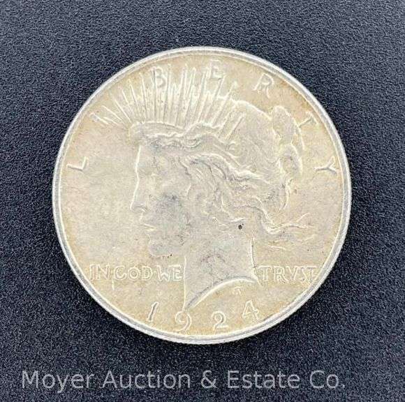 1924-P Peace Silver Dollar image