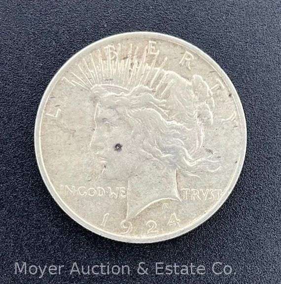 1924-P Peace Silver Dollar image