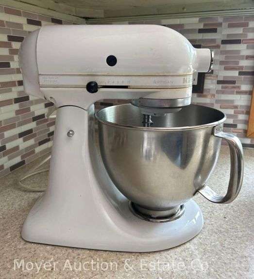 Kitchen Aid Artisan Stand Mixer, with Ice Cream Attachment