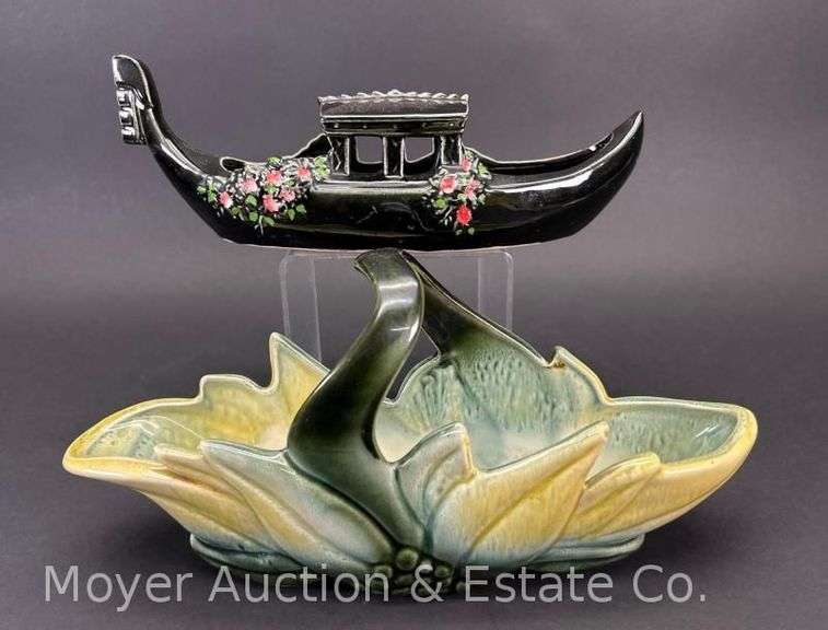 (2) Figural Planters, McCoy and Other, 11.5"-12.5"w image