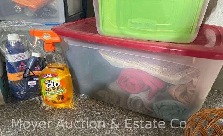 Group of Household, Party Supplies, Small Metro Rack, Etc.