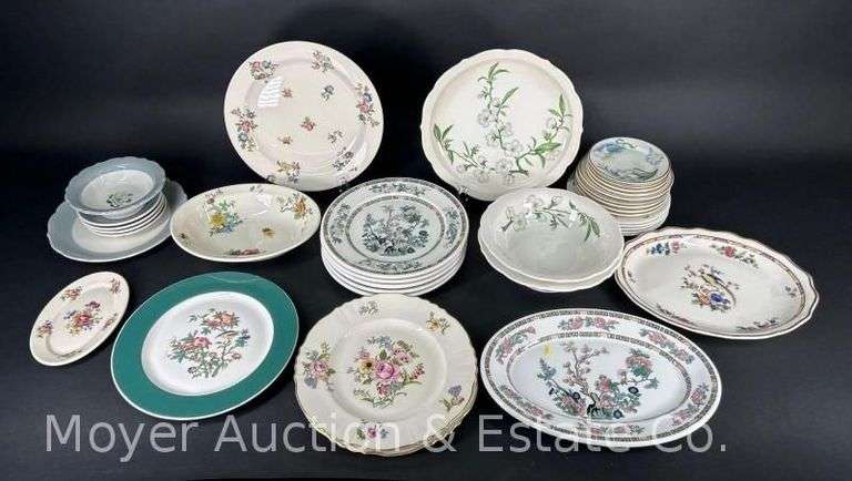 (35) Pieces of Asst. Floral Syracuse China image
