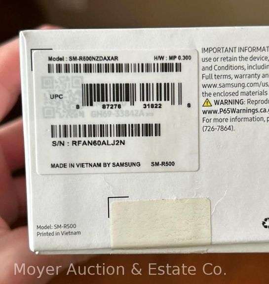 Samsung Active Smartwatch, Unknown Condition