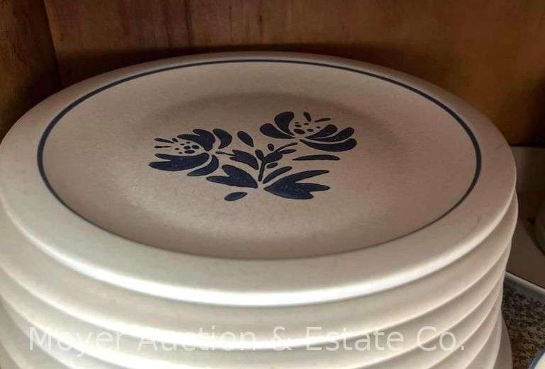 (54) Pieces of Pfaltzgraff  "Yorktowne" Dinnerware