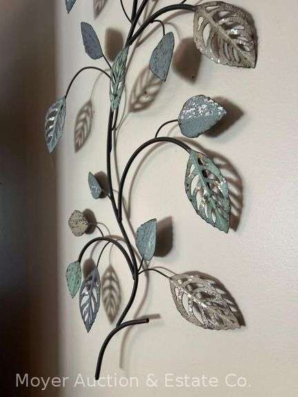 (4) Pieces of Metal Wall Art, 28"-36"h