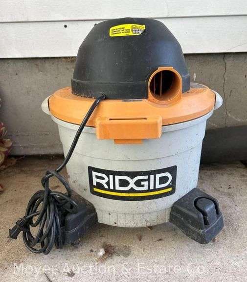Rigid Shop Vac and e-Max Blower/Vac