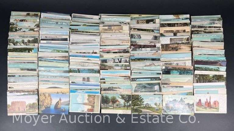 Group of Vintage Travel Postcards image