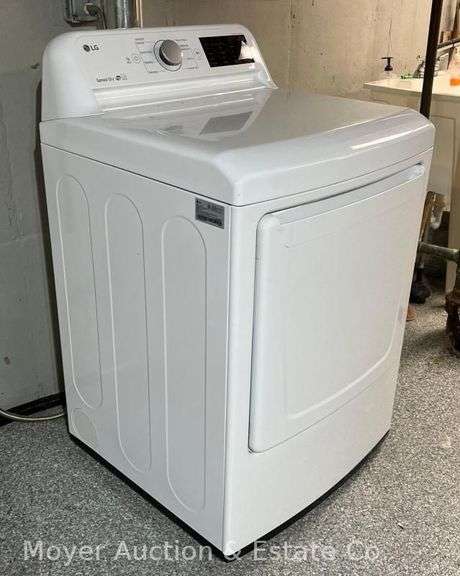 LG Front Load Gas Dryer, Model DLG7101W