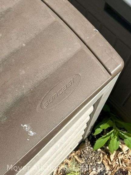 Suncast Patio Storage Box, 46"x18"x24"h