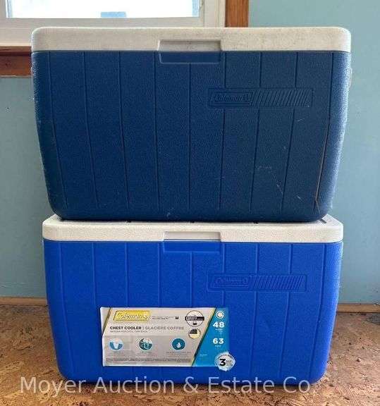 2 Coleman Coolers