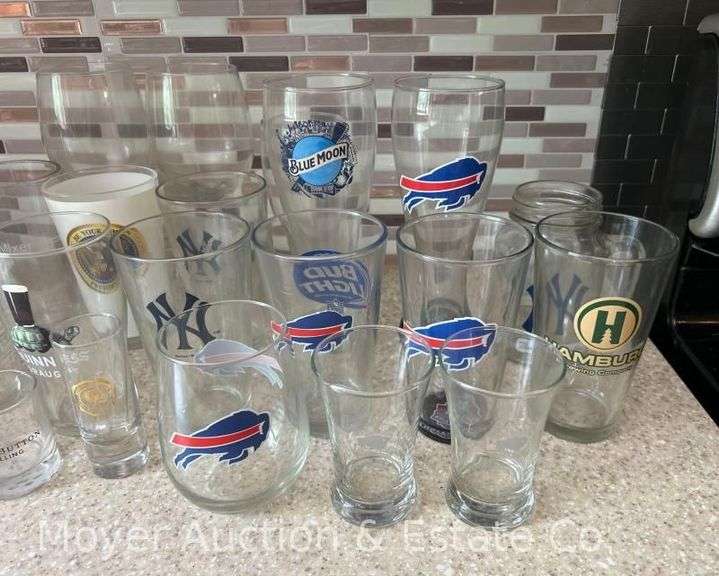 Group of Bar Glasses and Stemware