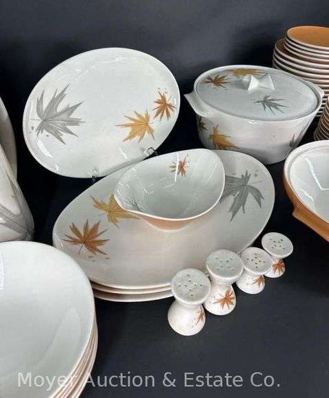 (95) Pieces of Iroquois China Dinnerware and Serving-ware, "Harvest Time" and Others image