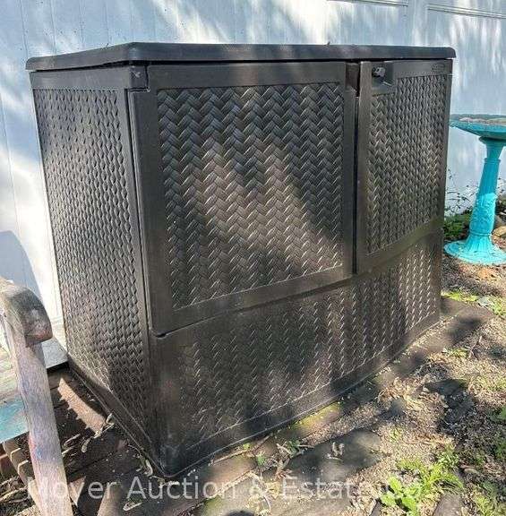 Brown Poly Storage Cabinet, 48"x30"x41"h