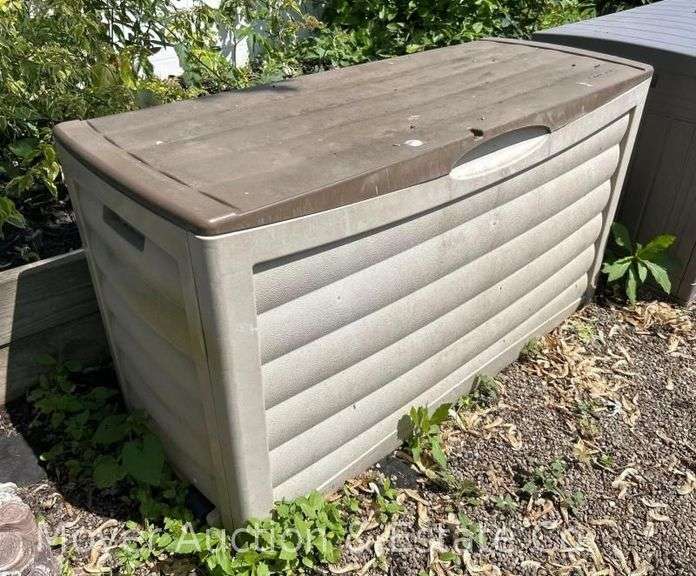 Suncast Patio Storage Box, 46"x18"x24"h