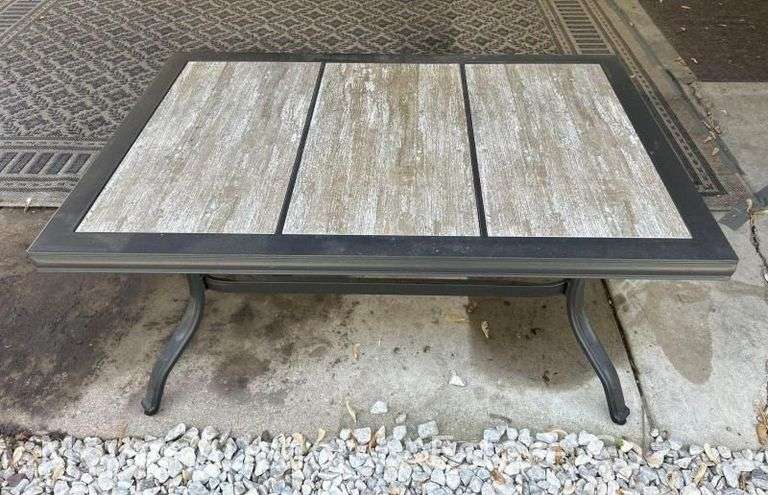 Hampton Bay Patio Coffee Table, 40"x28" Tabletop