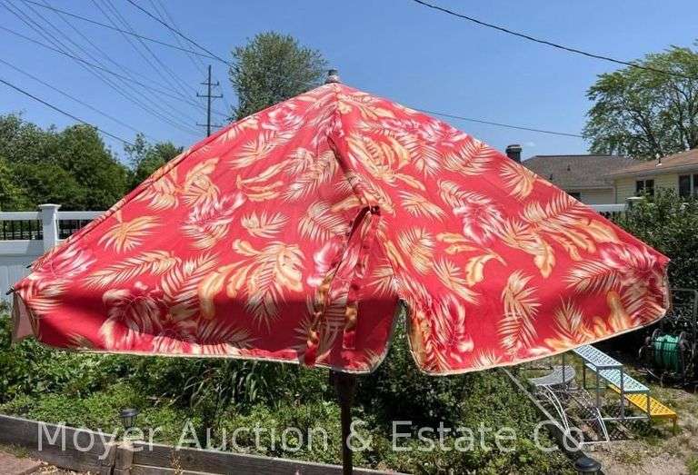 Umbrella with Weighted Stand
