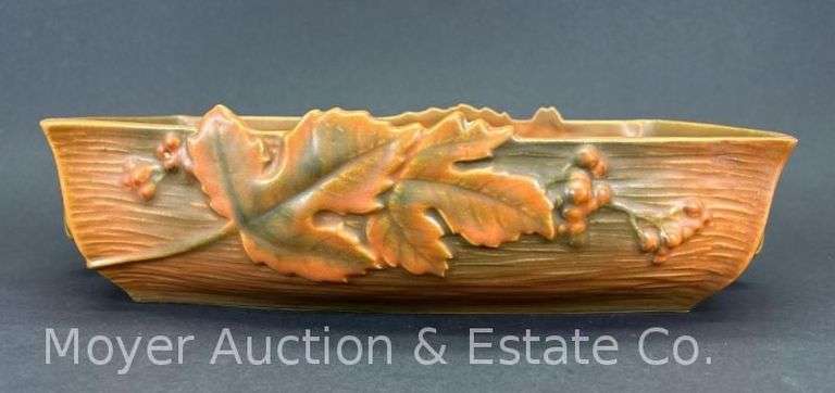 Roseville Pottery "Bushberry" Planter, No. 416-12", 13"w image
