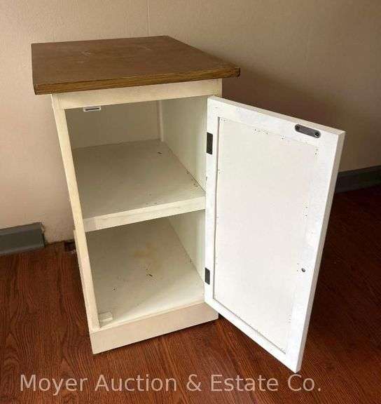 Single Door End Table, 14"x18"x26"h