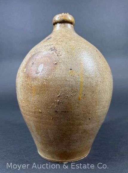 Ovoid Style Stoneware Jug, 9"h x 6"w image
